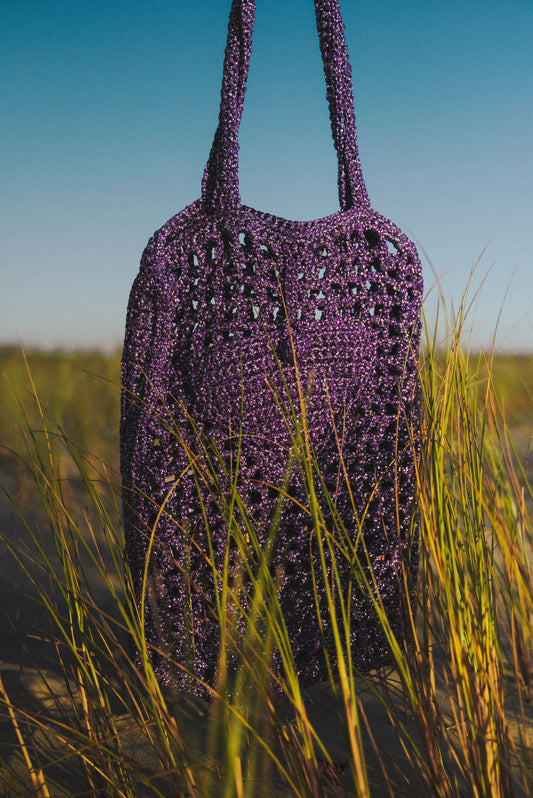 SAC FILET AU CROCHET