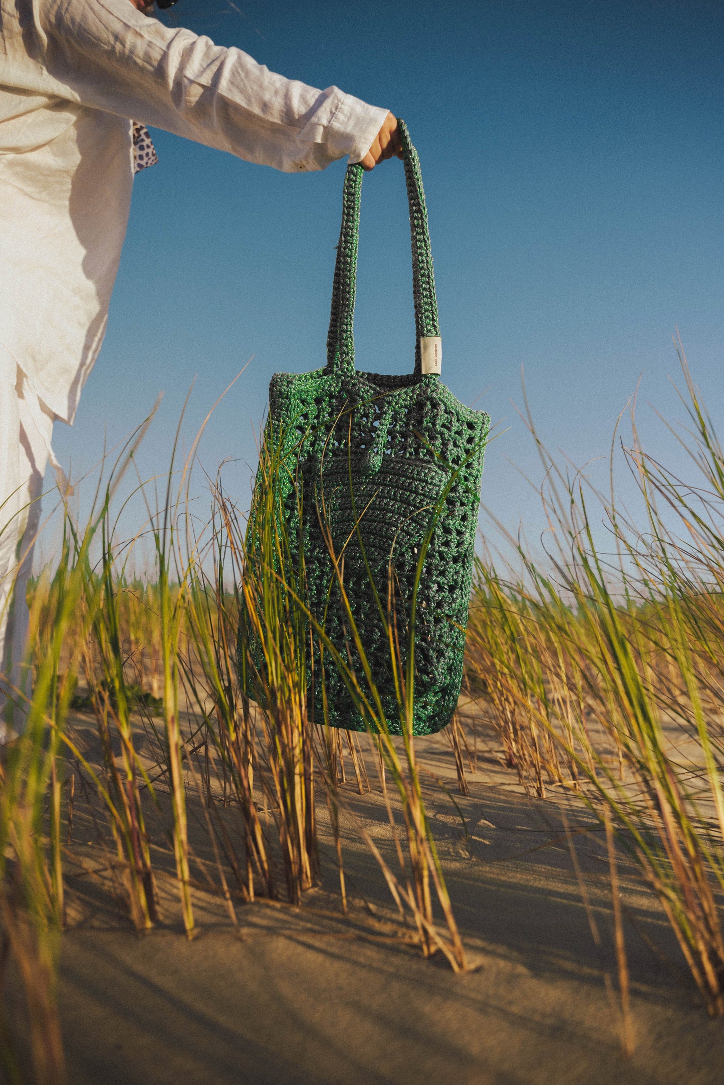 SAC FILET AU CROCHET