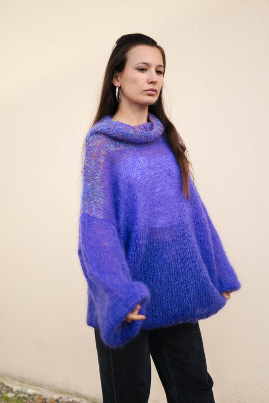 Pull XXL COL CHEMINÉE AMPLE